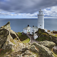 Buy canvas prints of Lighthouse at Start Point by Andrew Ray