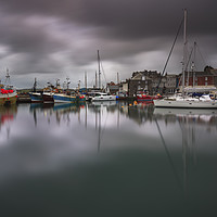 Buy canvas prints of Padstow reflections by Andrew Ray