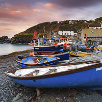 Buy canvas prints of Cadgwith at Sunrise by Andrew Ray