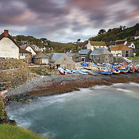 Buy canvas prints of Cadgwith Harbour View by Andrew Ray