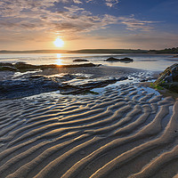 Buy canvas prints of Morning at Harlyn Beach by Andrew Ray