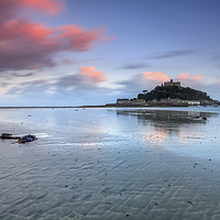 Buy canvas prints of Beach View (St Michael's Mount)  by Andrew Ray