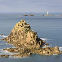 Buy canvas prints of Armed Knight (Land's End) by Andrew Ray