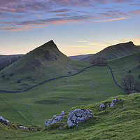 Buy canvas prints of Parkhouse and Chrome Hills at sunset by Andrew Ray