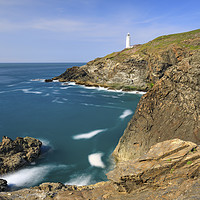 Buy canvas prints of Evening light (Trevose Lighthouse) by Andrew Ray