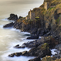 Buy canvas prints of Summer evening (Botallack) by Andrew Ray