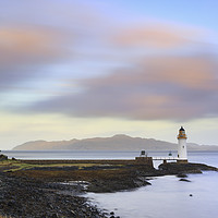 Buy canvas prints of Rubha nan Gall Lighthouse at sunrise by Andrew Ray