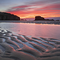 Buy canvas prints of Towards sunset (Perranporth by Andrew Ray