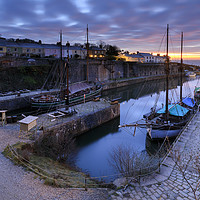 Buy canvas prints of Early morning at Charlestown by Andrew Ray