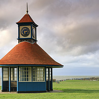 Buy canvas prints of Frinton-on-Sea clocktower by Andrew Ray