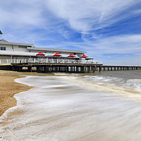 Buy canvas prints of Felixstowe Pier by Andrew Ray