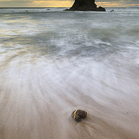 Buy canvas prints of Wave pattern (Widemouth Bay) by Andrew Ray