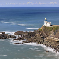 Buy canvas prints of Hartland Point Lighthouse by Andrew Ray