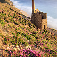 Buy canvas prints of Above Wheal Coates by Andrew Ray