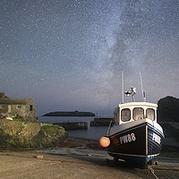Buy canvas prints of Milky Way over Mullion Cove by Andrew Ray