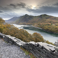 Buy canvas prints of The zigzags (Dinorwic Slate Quarry) by Andrew Ray