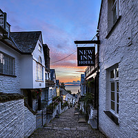 Buy canvas prints of Clovelly at Sunrise by Andrew Ray