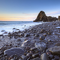 Buy canvas prints of Stream on Mouthmill Beach by Andrew Ray