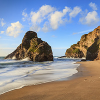Buy canvas prints of Whipsiderry Beach by Andrew Ray