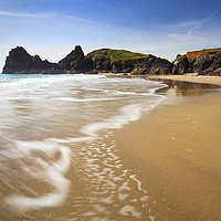 Buy canvas prints of Kynance Beach by Andrew Ray