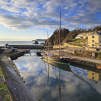 Buy canvas prints of Charlestown Harbour by Andrew Ray