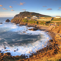 Buy canvas prints of High Tide at Priest's Cove (Cape Cornwall) by Andrew Ray