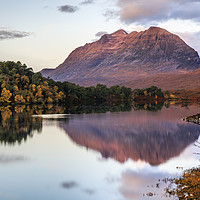 Buy canvas prints of Reflections in Loch  Clair by Andrew Ray