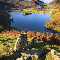 Buy canvas prints of Grassmere View by Andrew Ray