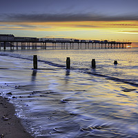 Buy canvas prints of Towards Teighmouth Pier  by Andrew Ray