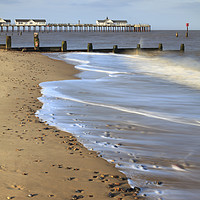 Buy canvas prints of Southwold Beach by Andrew Ray
