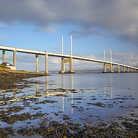 Buy canvas prints of Towards the Kessock Bridge by Andrew Ray