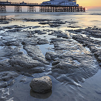 Buy canvas prints of Towards Eastbourne Pier by Andrew Ray