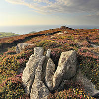 Buy canvas prints of Rocks at Carn Galver by Andrew Ray