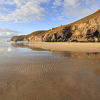 Buy canvas prints of Across Chapel Porth Beach by Andrew Ray