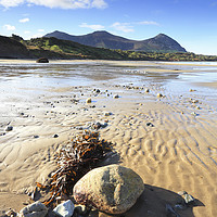 Buy canvas prints of Yr Eifl from Trefor Beach by Andrew Ray
