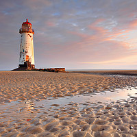 Buy canvas prints of First Light (Talacre) by Andrew Ray