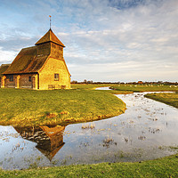 Buy canvas prints of Fairfield Church by Andrew Ray