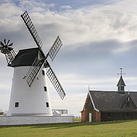 Buy canvas prints of Lytham Windmill by Andrew Ray