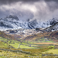 Buy canvas prints of Mountain View  (Nant Ffrancon Valley) by Andrew Ray
