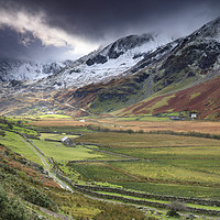 Buy canvas prints of Nant Ffrancon Valley by Andrew Ray