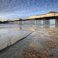 Buy canvas prints of Stream and Palace Pier (Brighton) by Andrew Ray