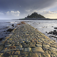 Buy canvas prints of Evening at St Michael's Mount by Andrew Ray