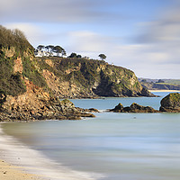 Buy canvas prints of Duporth Beach view by Andrew Ray