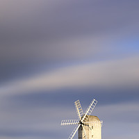 Buy canvas prints of Clouds over Ashcombe Windmill by Andrew Ray