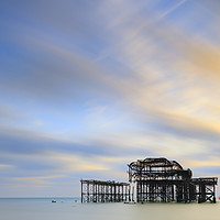 Buy canvas prints of West Pier (Brighton) by Andrew Ray