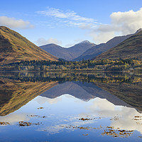 Buy canvas prints of Arrochar Alps reflected in Loch Fyne by Andrew Ray