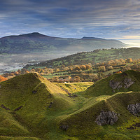 Buy canvas prints of Llangattock view by Andrew Ray