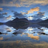 Buy canvas prints of Loch Leven reflections by Andrew Ray