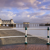 Buy canvas prints of Pier view (Penarth) by Andrew Ray