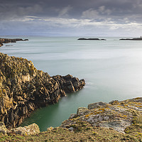 Buy canvas prints of Rhoscolyn Beacon view by Andrew Ray